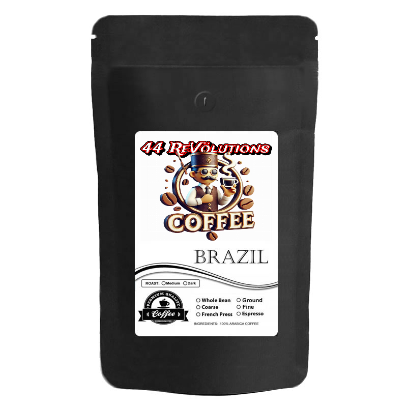 44 revlutions brazil french press coffee dark grounds 5 lbs