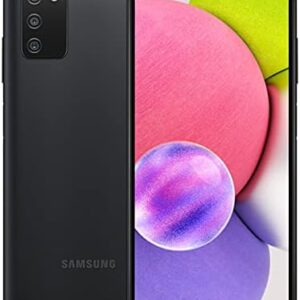 Samsung Galaxy A03s Cell Phone, AT&T GSM Unlocked Android Smartphone, 32GB, Long Lasting Battery, Expandable Storage, 3 Camera Lenses, Infinite Display - Black (Renewed)  Cell Phones & Accessories - Color : Blue - Size : 32GB