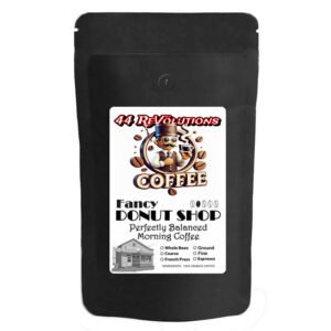 44 revlutions fancy donut shop medium espresso ground coffee 5 lbs