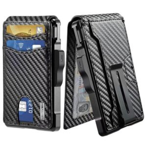 Men's real pickup bag wallet credit card business card box wallet