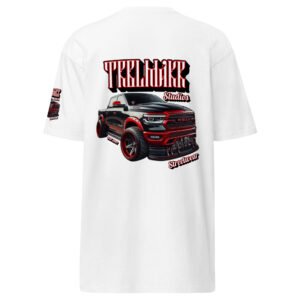 trblmakr “blackout ram” limited edition heavyweight tee torque. thread. trouble.