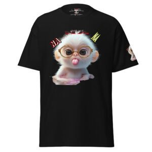 trblmakr “na na na” monkey mischief tee brains, sass, and zero apologies.