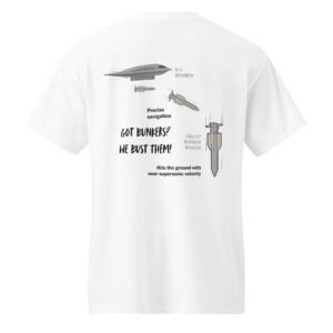trblmakr “got bunkers?” b 2 bomber tee precision. power. zero apologies.