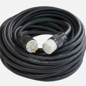Southwire Extension Cord: 100 ft Cord Lg, 10 AWG Wire Size, 10/4, SOW, NEMA L14-30P, Black, 1 Outlets