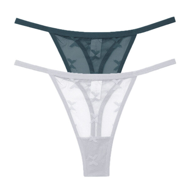 Mesh G-String Women's Panties Transparent Underwear - Image 4
