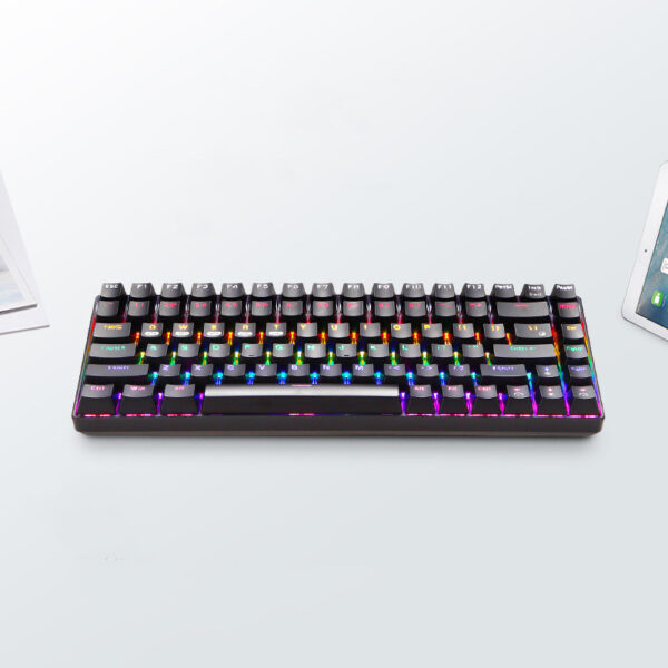 84-Key Bluetooth Mechanical Keyboard Wired And Wireless Three-Mode - Image 5