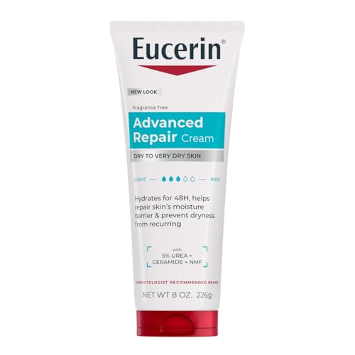 Eucerin Advanced Repair Body Cream for Very Dry Skin, Fragrance Free Daily Body Moisturizer, 8 Oz Tube Beauty & Personal Care - Size : 16 Ounce (Pack of 1) - Image 31