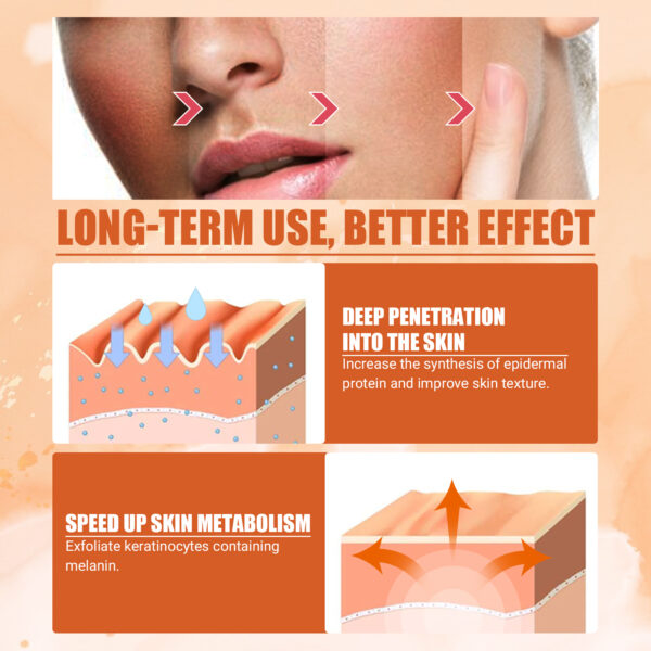 Vitamin C Moisturizing Spray Hydrates And Moisturizes Skin, Lightening Acne Spots And Whitening Spray - Image 5