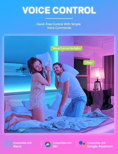 Vanance Smart Light Bulbs 4Pack with Remote, A19 E26 800LM LED Color Changing Light Bulb, WiFi & Bluetooth 5.0, Warm to Cool White, Dimmable, RGB Smart Home Lighting Work with Alexa Google Assistant - - Image 2