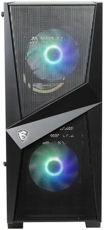 MSI Codex Gaming Desktop, Intel 8-Core i7 CPU, NVIDIA GeForce RTX 3060 12GB GDDR6, 16GB DDR4 RAM, 1TB SSD+1TB HDD, Ideal for Students(Video Editing/Online Classes), Windows 10,RJ-45,KB&Mouse,LE Bundle Electronics - Capacity : 16GB RAM|1TB SSD+1TB HDD - Color : Black - Image 15