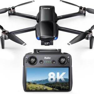 Ruko U11MINI 4K, Drones with Camera for Adults 4K Video 8K Photo, Under 249g, 3-Axis Gimbal EIS, 20000ft FPV Transmission, AI Takeoff/Landing, Auto Return, GPS with Beeper, Beginner (96-Min Flight)  Toys & GamesRufus AIRufus AI - Style : U11MINI 4K (RC3)