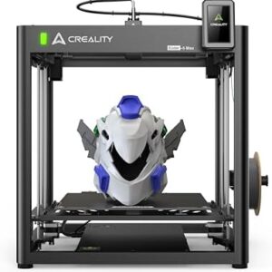 Creality Ender-5 Max 3D Printer, Large Build Volume 400 * 400 * 400mm, Up to 700mm/s Printing Speed, X-axis with Linear Rail & Dual Z-axis Motors, Creality OS Smart Control for Print Farm : Industrial & Scientific
