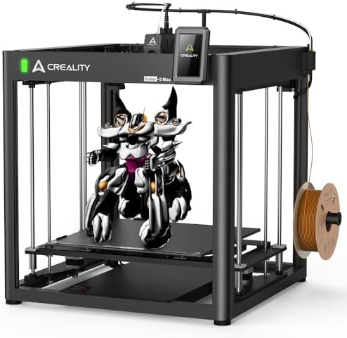 Creality Ender 5 Max 3D Printer, Build Volume 15.75x15.75x15.75 inch, 700mm/s Max Printing Speed Large 3D Printer, Auto Leveling 300℃ High Temp Precise Linear Rail Dual Z Axis : Industrial & Scientific - Image 10