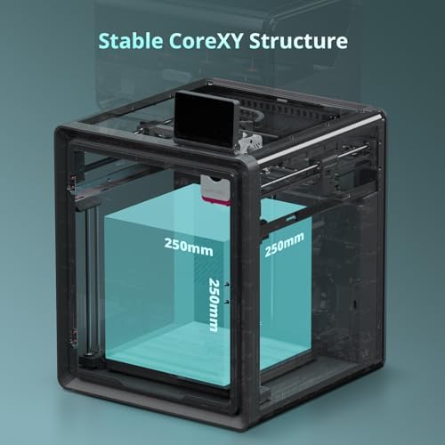 Anycubic Kobra S1 Combo Multi-Color 3D Printer, Fast 600mm/s Printing Auto Leveling with Auto Calibration Anycubic App One-Click Printing 250 x250x250mm Build Size : Industrial & Scientific - Image 4