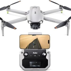 Ruko F11PRO 2 Drone with 6K Camera for Adults, 3-Axis Gimbal, 4K/30fps Video, 70-Min Flight Time with 2 Batteries, 10000ft FPV Transmission Professional Drone, Auto Return, Beginner Mode  Toys & Games - Edition : F11PRO