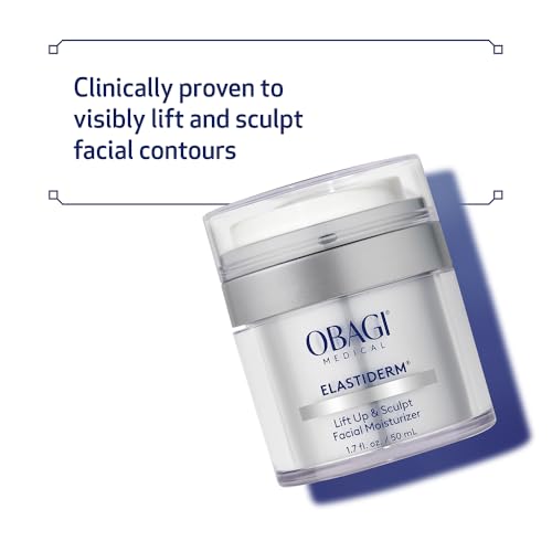 Obagi ELASTIderm Lift Up & Sculpt Facial Moisturizer – Clinically Proven Anti-Aging Face Cream that Visibly Firms & Sculpts Facial Contours, & Reduces Fine Lines & Wrinkles with Peptides – 1.7 oz : Beauty & Personal Care - Image 2
