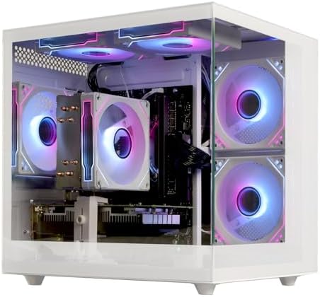 suevery Prebuilt Gaming Desktop Computer | 16G Memory | 512G SSD | AMD Ryzen5 6Cores 3.6G Up to 4.1G | RX 560 4G Graphics Card | Wi-Fi 6 | Gamer PC White Electronics - Size : 32G-1TB-RTX5060 8G - Style : R7-8700F - Image 15