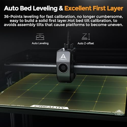 Creality Ender 5 Max 3D Printer, Build Volume 15.75x15.75x15.75 inch, 700mm/s Max Printing Speed Large 3D Printer, Auto Leveling 300℃ High Temp Precise Linear Rail Dual Z Axis : Industrial & Scientific - Image 12