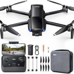 Ruko U11MINI 4K, Drones with Camera for Adults 4K Video 8K Photo, Under 249g, 3-Axis Gimbal EIS, 20000ft FPV Transmission, AI Takeoff/Landing, Auto Return, GPS with Beeper, Beginner (96-Min Flight)  Toys & GamesRufus AIRufus AI - Style : U11MINI 4K (32-min)