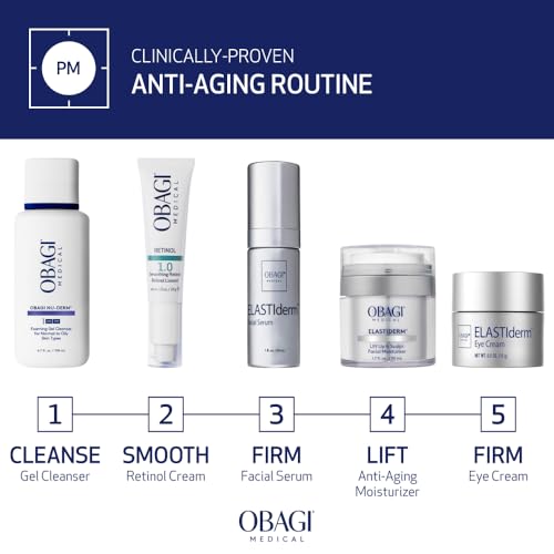 Obagi ELASTIderm Lift Up & Sculpt Facial Moisturizer – Clinically Proven Anti-Aging Face Cream that Visibly Firms & Sculpts Facial Contours, & Reduces Fine Lines & Wrinkles with Peptides – 1.7 oz : Beauty & Personal Care - Image 34