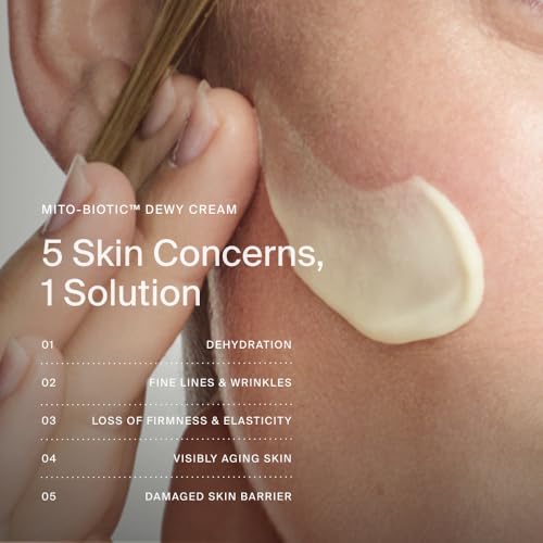 Timeline Mito-Biotic™ - Dewy Cream Lightweight Moisturizer With Peptides to Hydrate, Plump & Protect Dry Skin - 1.7 Fl Oz Beauty & Personal Care - Size : 1.7 Ounce (Pack of 1) - Image 9