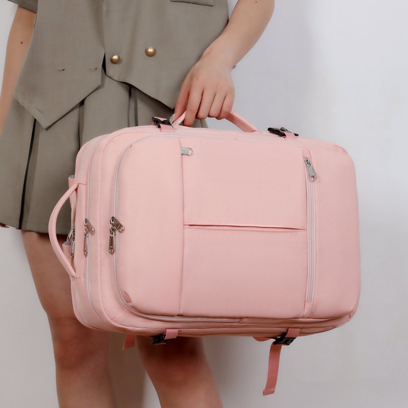 Large Capacity Backpack For Women Men Multiple Pockets And Zippers Versatile Computer Bags Business Travel Backpack - Image 2