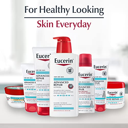 Eucerin Advanced Repair Body Cream for Very Dry Skin, Fragrance Free Daily Body Moisturizer, 8 Oz Tube Beauty & Personal Care - Size : 16 Ounce (Pack of 1) - Image 41