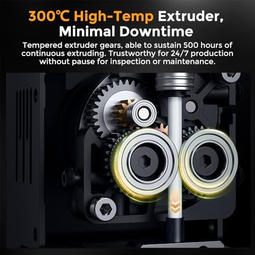 Creality Ender 5 Max 3D Printer, Build Volume 15.75x15.75x15.75 inch, 700mm/s Max Printing Speed Large 3D Printer, Auto Leveling 300℃ High Temp Precise Linear Rail Dual Z Axis : Industrial & Scientific - Image 14