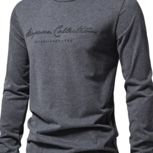 Men's Round Neck Letter Graphic T-Shirt
