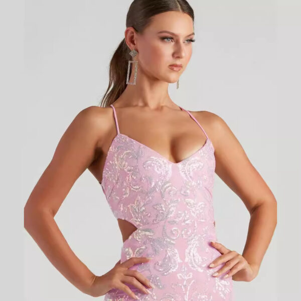 Sexy sequin dress - Image 5