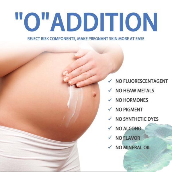 Jaysuing Pregnancy Cream, Postpartum Skin Care Smoothing, Firming And Gently Improving Skin Body Cream - Image 3