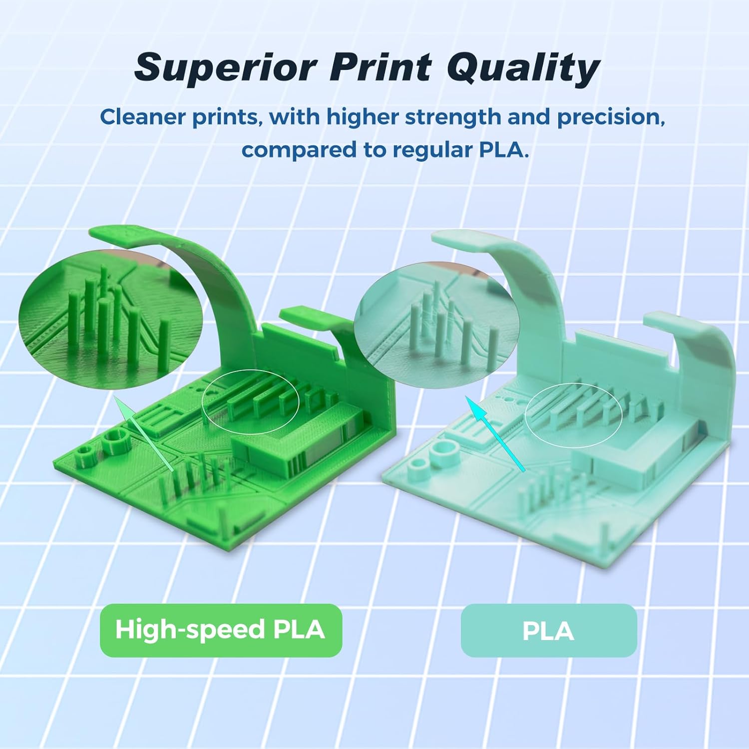FLASHFORGE Rapid PLA Filament 1.75mm Ruby Red, 500mm/s High Speed Printing, 3D Printer Filament 1kg Spool, Dimensional Accuracy +/- 0.02mm, Enjoy Exceptional Print Quality : Industrial & Scientific - Image 4