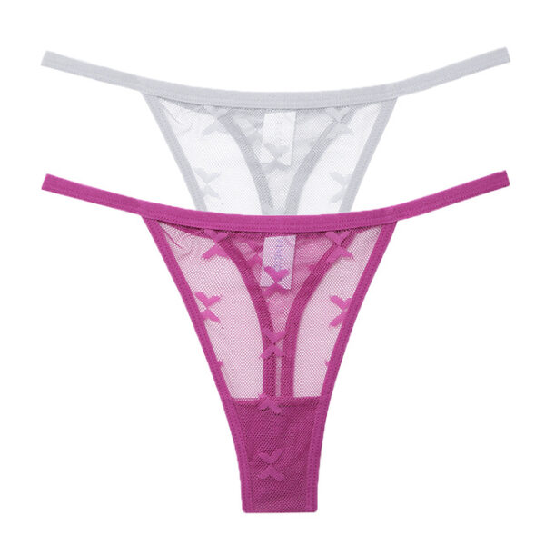 Mesh G-String Women's Panties Transparent Underwear - Image 6