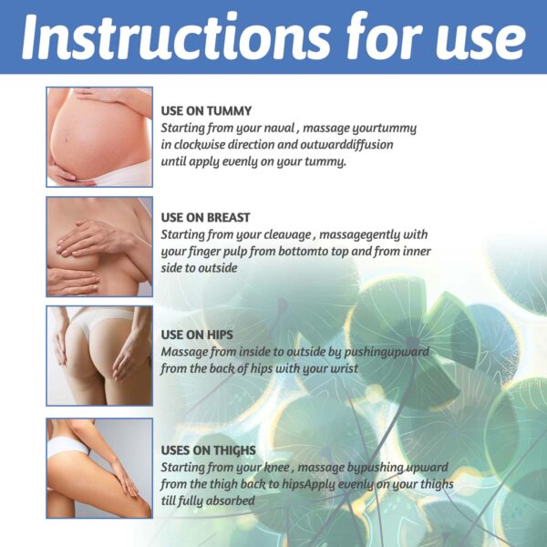 Jaysuing Pregnancy Cream, Postpartum Skin Care Smoothing, Firming And Gently Improving Skin Body Cream - Image 6