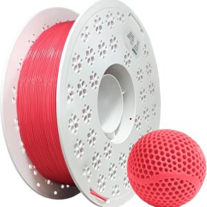 Rebound PEBA Filament 1.75mm - Ultra-Lightweight High Rebound 3D Printing Filament with Adjustable Hardness, Perfect for Performance Footwear, Drones & Functional Prototypes (Watermelon Red) : Industrial & Scientific
