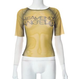 Sexy sweet and spicy style sexy slim fit short top for women