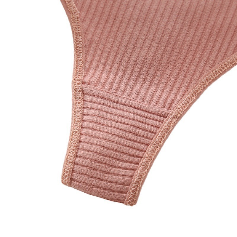 Low Waist Cotton Crotch Panties Women's T-back - Image 9