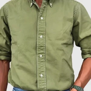 Men's Full Size Collared Neck Button Down Shirt Plus Size