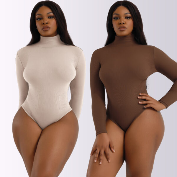 Long Sleeve Bodysuit for Women - Image 2