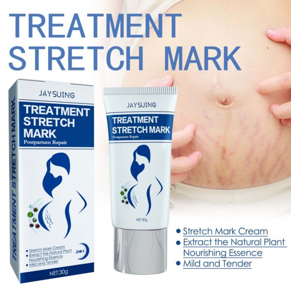 Jaysuing Pregnancy Cream, Postpartum Skin Care Smoothing, Firming And Gently Improving Skin Body Cream - Image 2