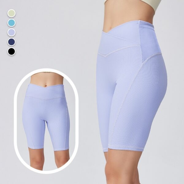 Culottes With Multiple Pockets For Training Running And Outdoor Fitness - Image 4