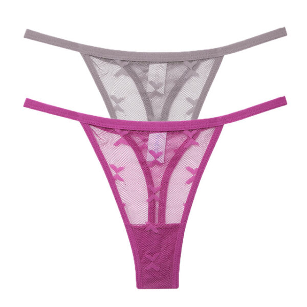 Mesh G-String Women's Panties Transparent Underwear - Image 2
