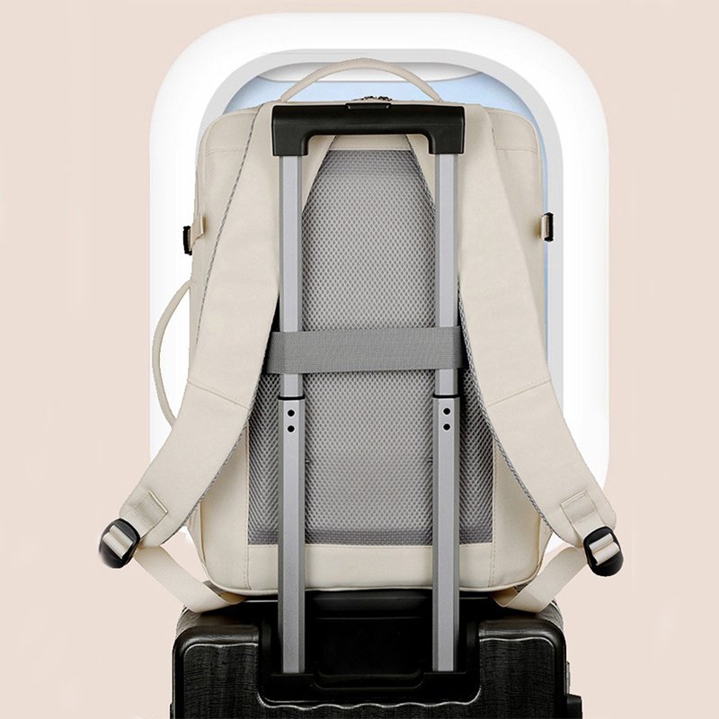 Large Capacity Backpack For Women Men Multiple Pockets And Zippers Versatile Computer Bags Business Travel Backpack - Image 7