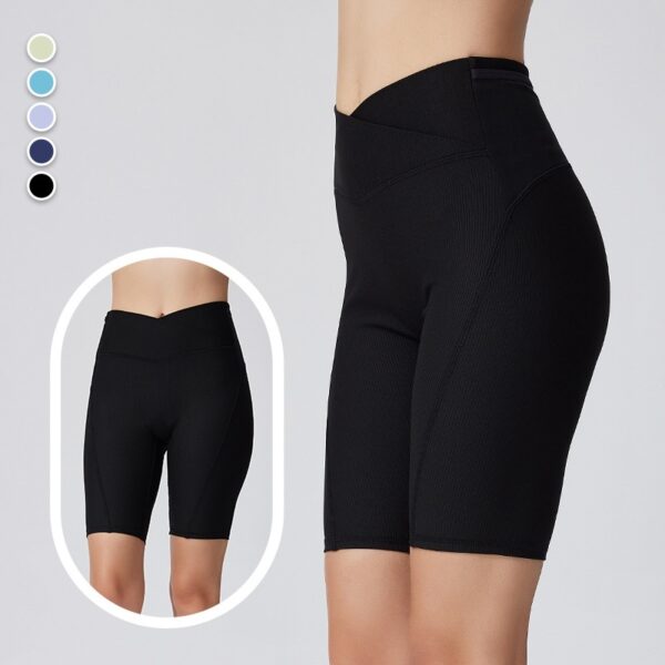 Culottes With Multiple Pockets For Training Running And Outdoor Fitness - Image 3