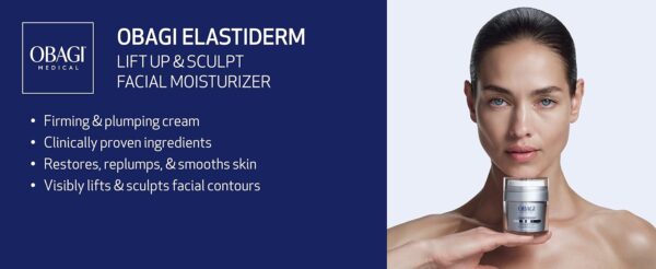 Obagi ELASTIderm Lift Up & Sculpt Facial Moisturizer – Clinically Proven Anti-Aging Face Cream that Visibly Firms & Sculpts Facial Contours, & Reduces Fine Lines & Wrinkles with Peptides – 1.7 oz : Beauty & Personal Care - Image 13