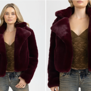 Plush Faux Fur Jacket