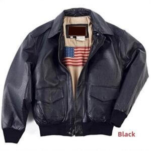 Men'S And Women'S Leather Motorcycle Coat