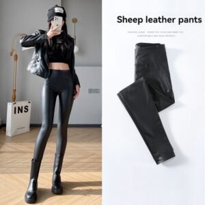 Leather Motorcycle Windproof Leather Pants