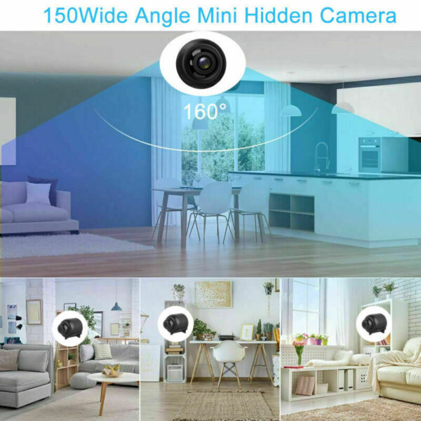 FREE 64G HD Hidden Spy Nanny Camera Wireless Wifi Home Security Night Vision HD 1080P - Image 8