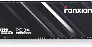 Fanxiang 1TB NVMe SSD PCIe Gen4 M.2 Internal Gaming SSD for PS5, Up to 4800 MB/s, 3D NAND SLC Cache Solid State Drive Upgrade Storage for PC/Laptops S690Q : Electronics